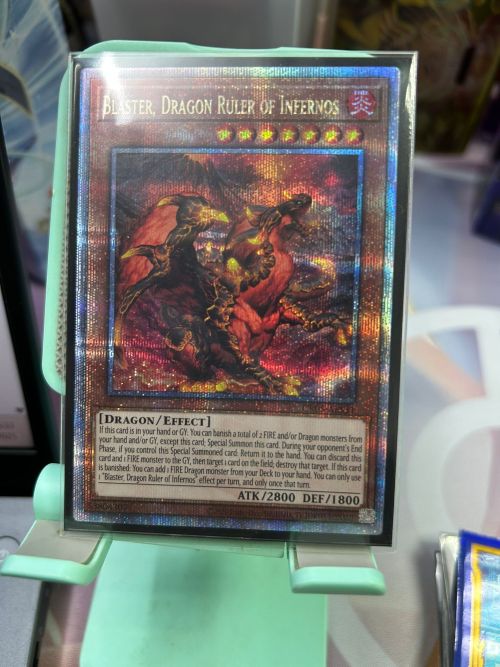 CR05-AES31 BLASTER, DRAGON RULER OF INFERNOS 焰征龍 爆破 金鑽